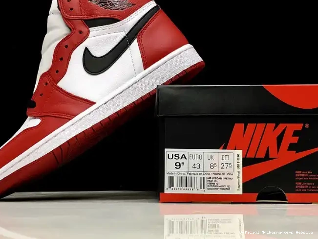 Official Maikesneakers Jordan Retro OG 1 High Air 